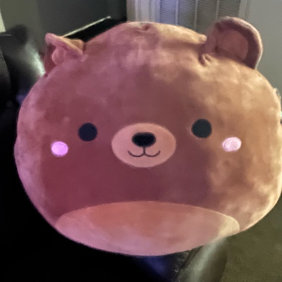 Omar the Bear Squishmallow Brown Plush Toy - Picture 6 of 11